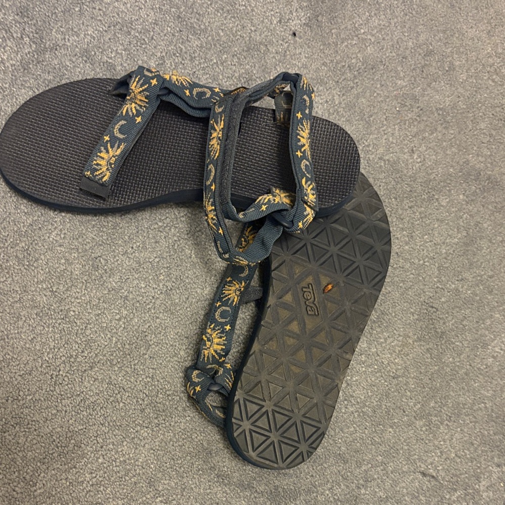 Teva Women's Sandals in Navy and Gold - Picture 3 of 5